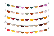Fall Bunting Clipart, Autumn Banner, an Illustration by The Digital Download Shop (Thumbnail 4 of 5)