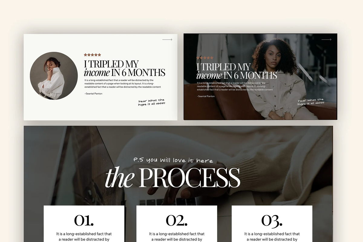 Luxe Canva Webinar Slides, a Presentation Template by JOA CREATIVE LAB (Photo 6 of 9)