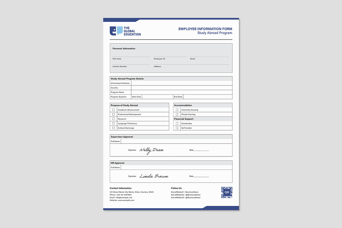 Form Template, a Stationery Template by BrandPacks (Photo 2 of 6)