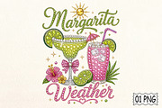 Summer Margarita Weather PNG, a Seasonal Illustration by Pixels.Craft (Thumbnail 1 of 8)