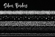 Glitter Photo Overlay Frames Borders, a Texture Graphic by Nifty Template Studio (Thumbnail 7 of 12)