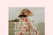 Bohemian Minimalist Email Template, an Email Template by KikiBunnyCreative (Thumbnail 3 of 7)