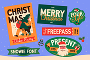 HollyBells – Christmas Sans & Script, a Sans Serif Font by Burntilldead (Thumbnail 10 of 12)