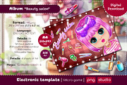 Velcro game for girls Beauty salon, a Brochure Template by MYAFKA (Thumbnail 1 of 5)