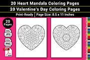 Valentine's Day Coloring Pages Vol-2, an Object Illustration by mirajeee (Thumbnail 3 of 4)