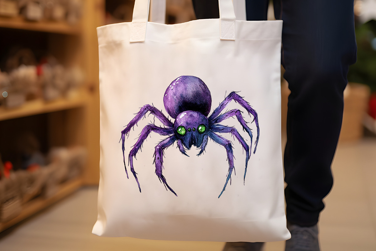 Watercolor Halloween Horror Clipart, an Illustration by Rose Art (Photo 5 of 7)