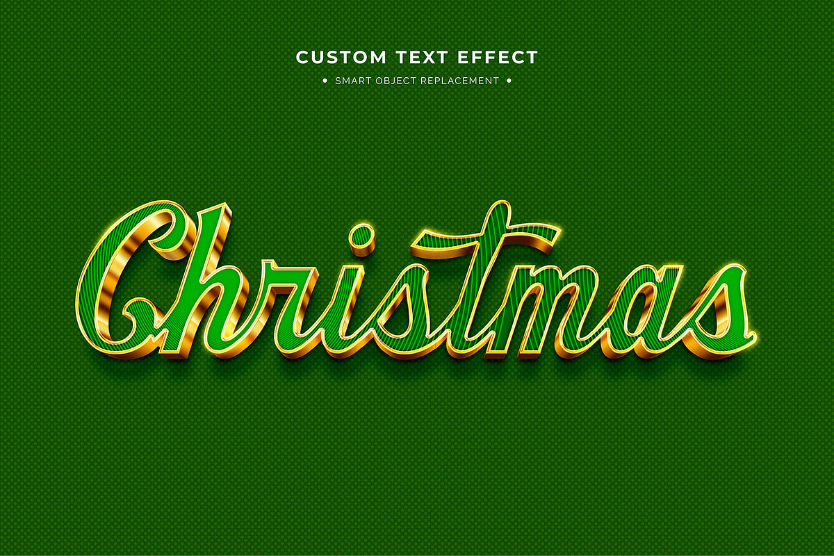 Christmas Text Effects, a Layer Style Add-On by MahmoudWally (Photo 3 of 10)