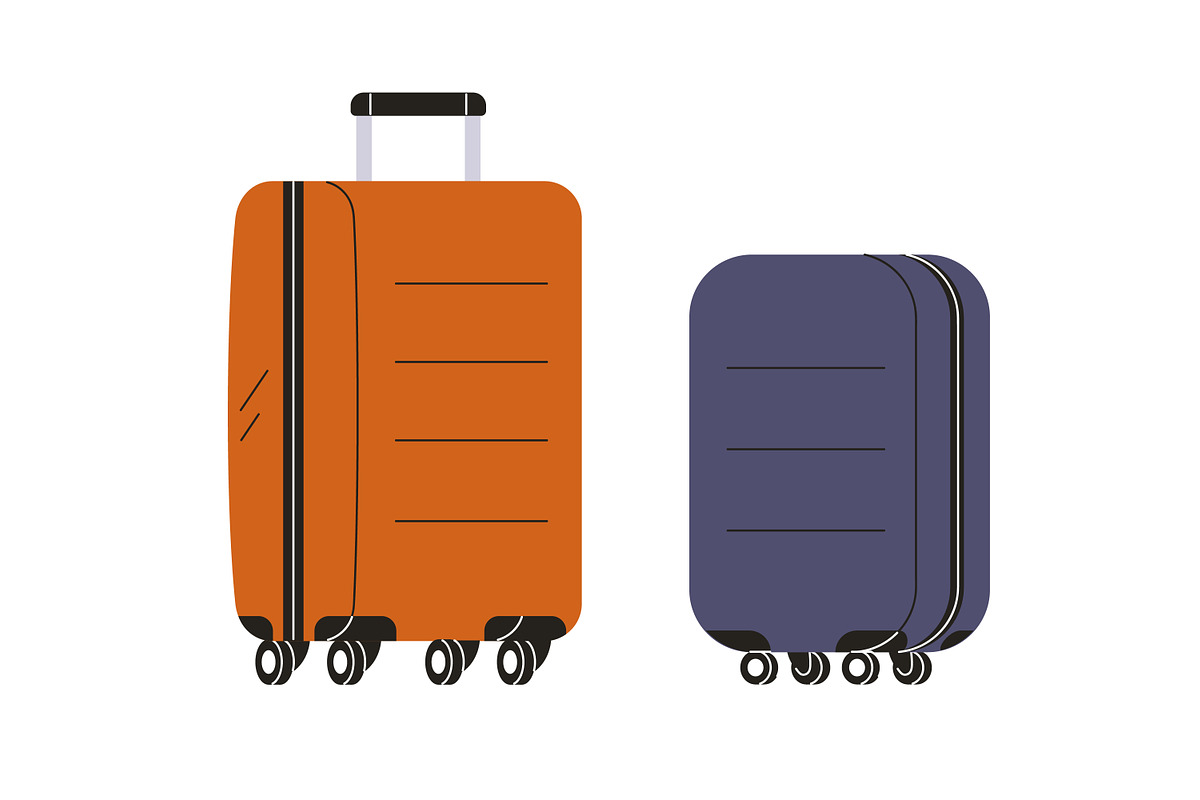 Travel luggage, suitcases set, an Object Illustration by Good Studio (Photo 9 of 9)