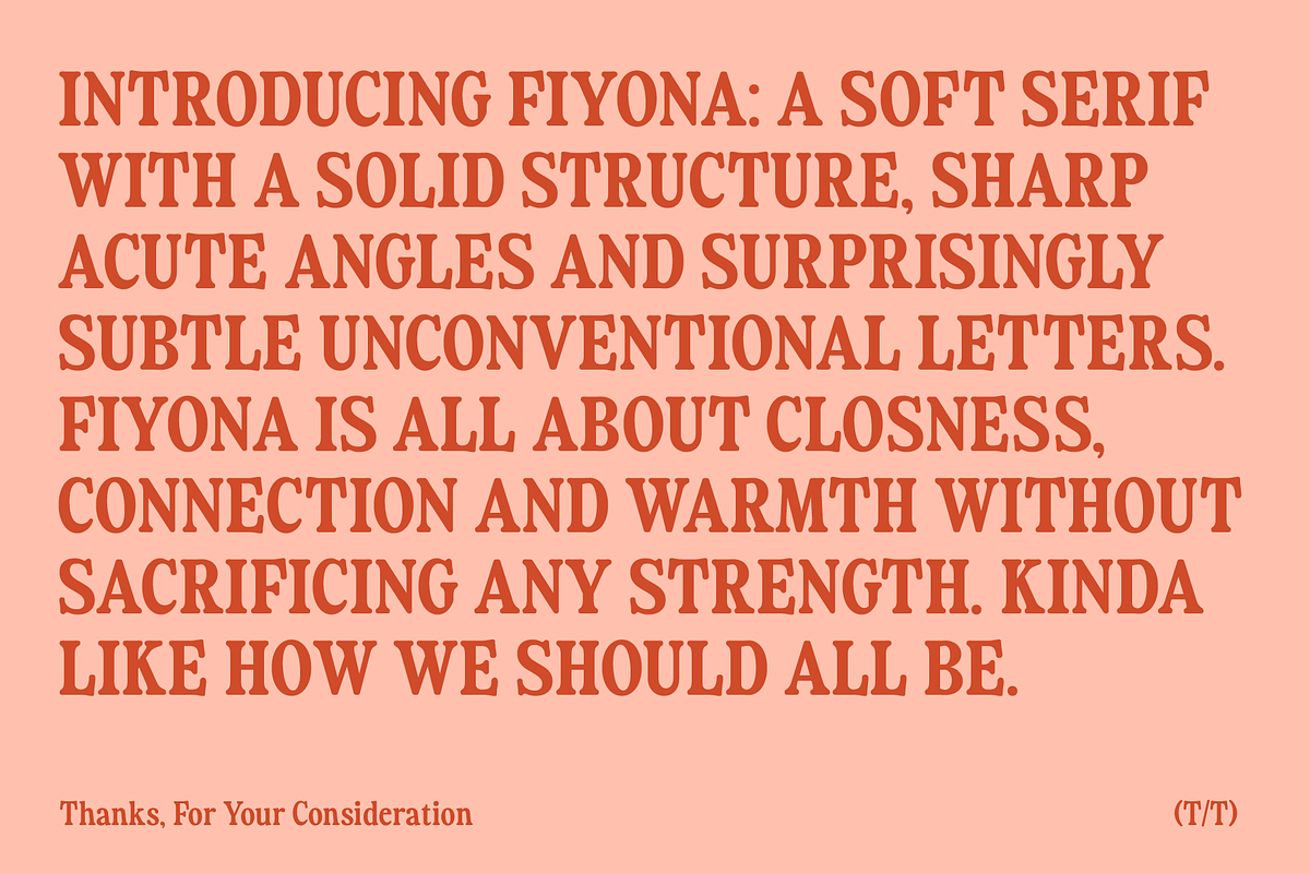 Fiyona Retro Variable Font, a Serif Font by That That Creative (Photo 13 of 24)