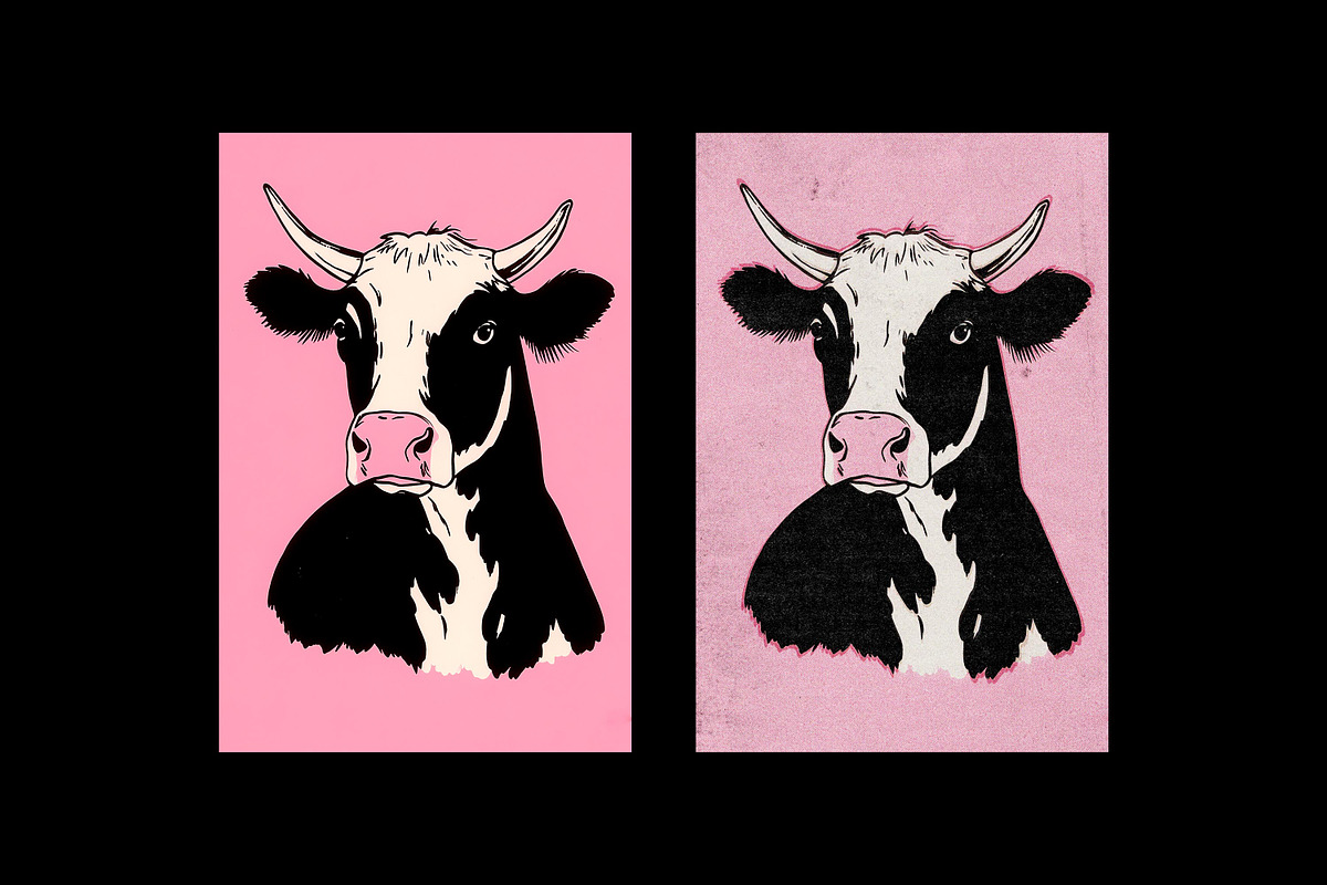 Old Screen Print Design Template, a Layer Style Add-On by Design Squad (Photo 4 of 7)