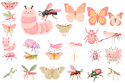 Botanical Bug Clipart Set, an Object Illustration by Jakayla Digital Co (Thumbnail 7 of 7)