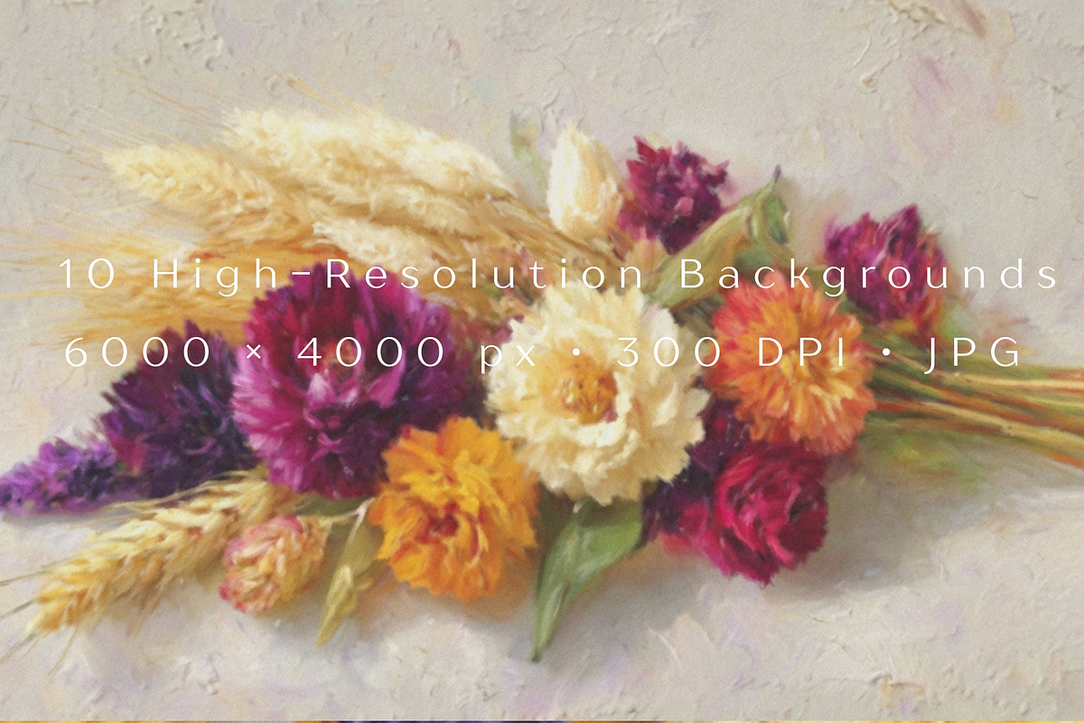 Soft Floral Paper Textures, a Background Graphic by Vika_Softlife (Photo 3 of 6)