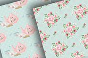 Tea Party pattern, a Pattern Graphic by designloverstudio (Thumbnail 7 of 7)