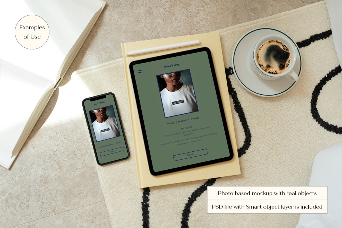 Digital Device Big Bundle, an iPhone Mockup by LOPEstudio (Photo 7 of 16)