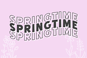 CHICK STACKED Trendy Block Font, a Font by Blush Font Co. (Thumbnail 5 of 6)