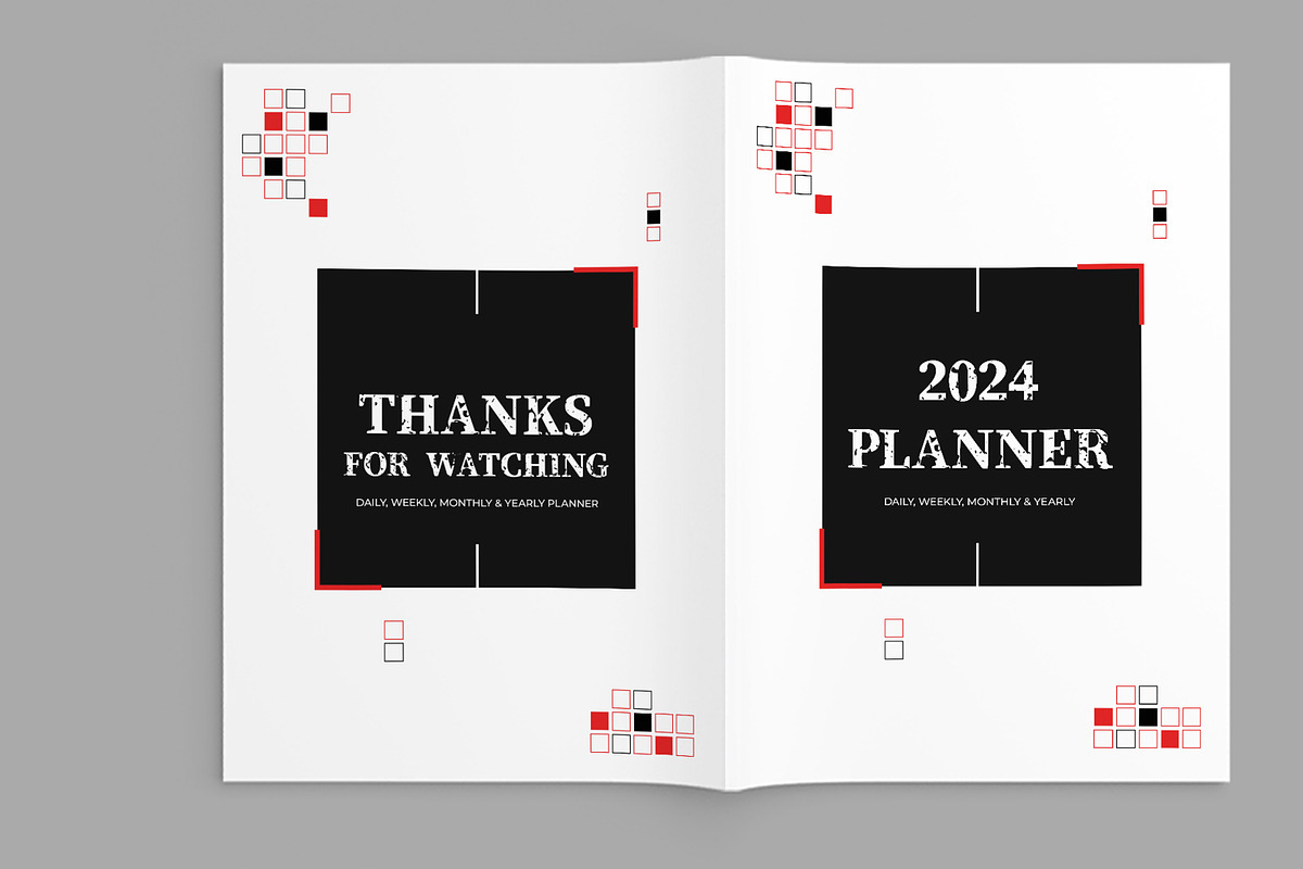 Planner Layout Design Template