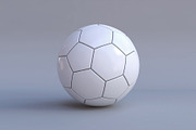 soccer ball with black lines, an Object 3D Model by CGTech (Thumbnail 1 of 3)