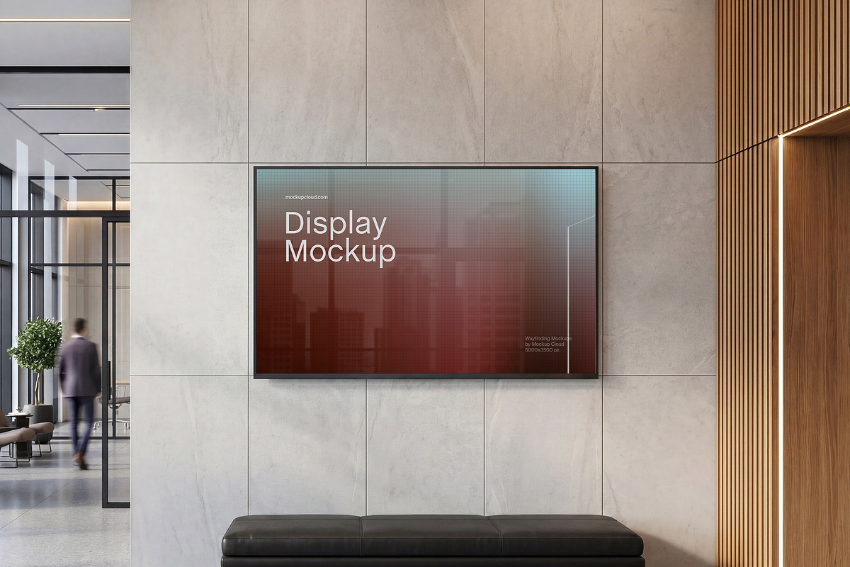 Wayfinding & Signage Mockups, an Advertising Mockup by Mockup Cloud (Photo 8 of 19)