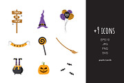 Halloween gnomes clipart, an Illustration by KeronnArt (Thumbnail 3 of 6)