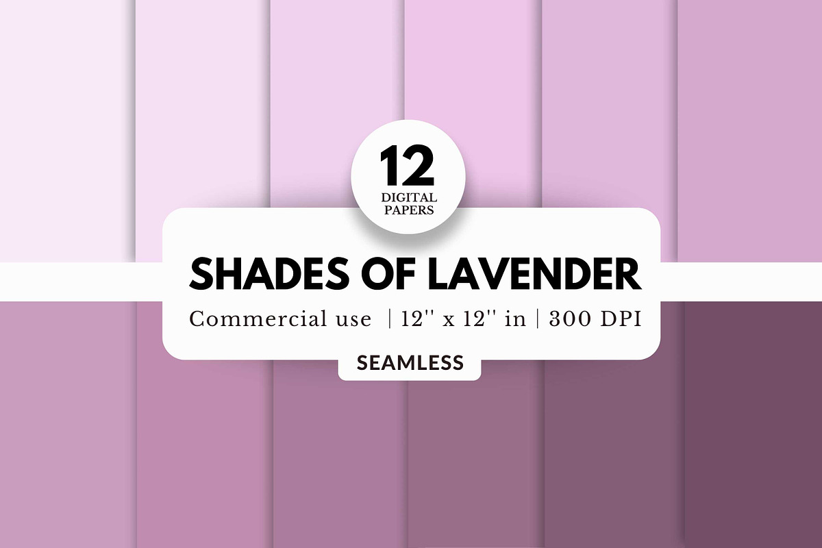12 Lavender Purple Digital Papers, a Background Graphic by NorthWindPixels (Photo 1 of 4)