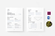 Proposal | MS Word & Indesign, a Stationery Template by design_hut (Thumbnail 1 of 7)