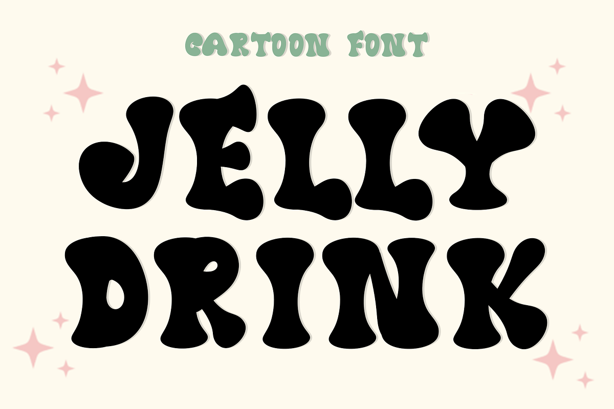 Jelly Drink, a Script Font by FreshTypeINK (Photo 1 of 7)
