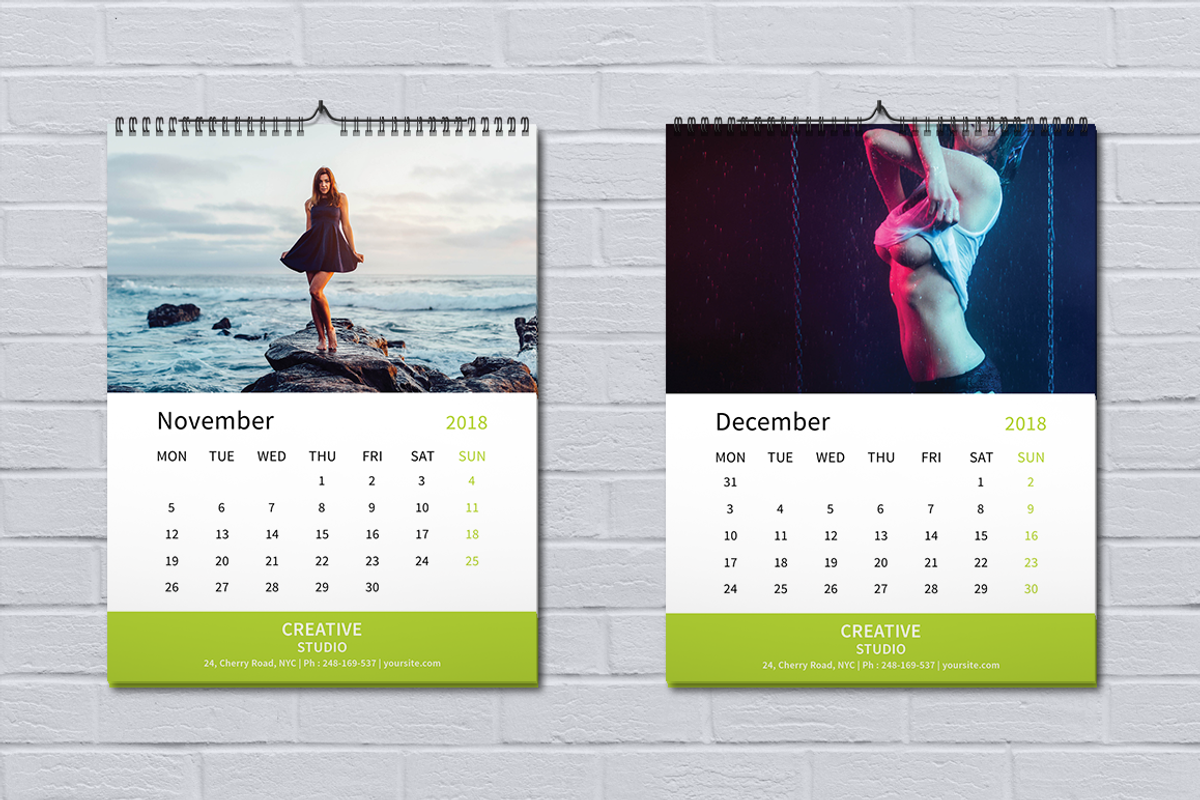 Calendar 2020 Template, a Stationery Template by Jaisivakumar (Photo 8 of 9)