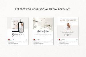 Airbnb Instagram Templates Canva