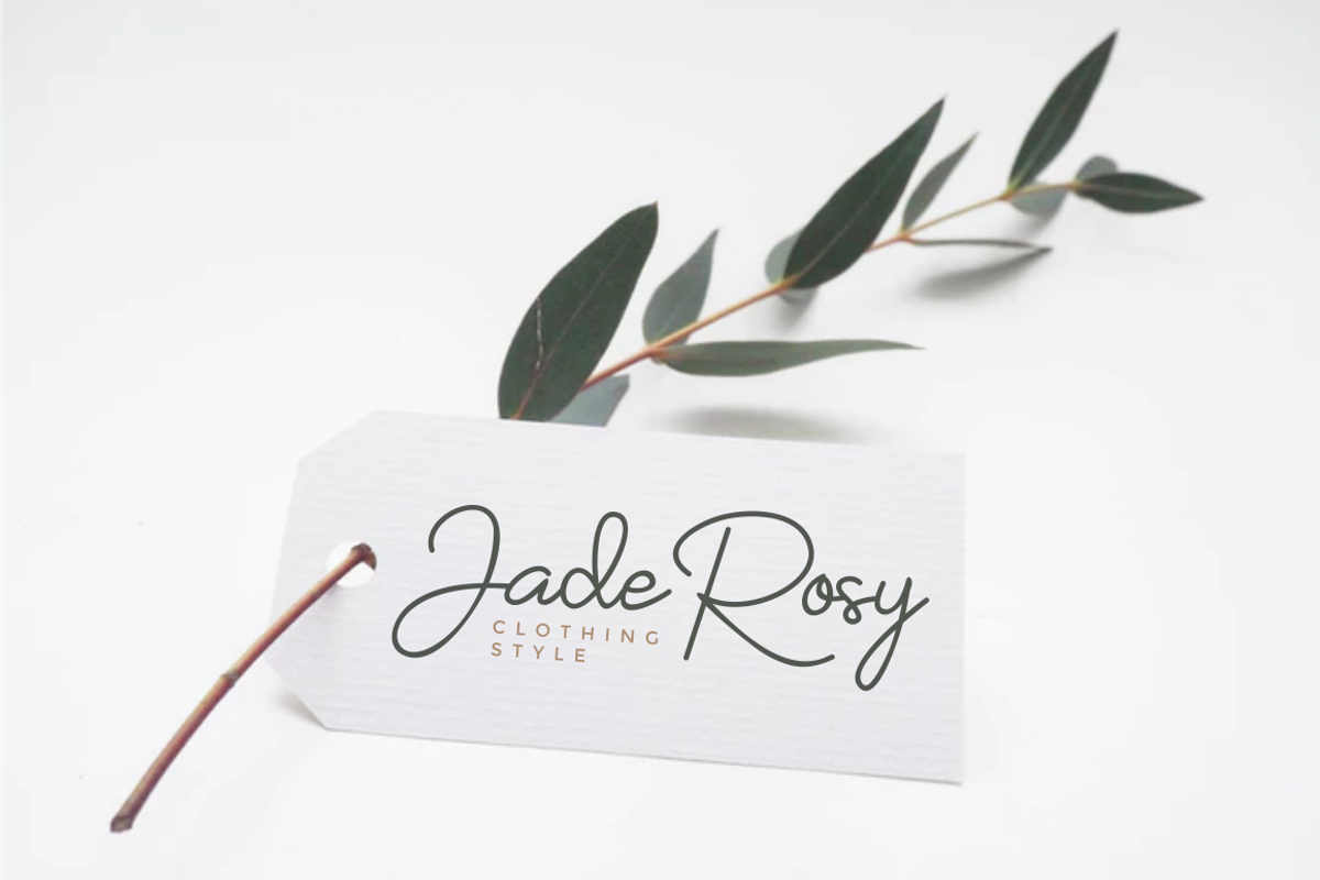 Yesie - Monoline Cursive Script Font preview 4