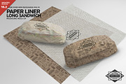 Long Sandwich Paper Liner Mockup, a Product Mockup by INCDesign (Thumbnail 1 of 6)