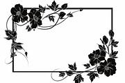 Decorative Floral Frame Set, an Illustration by jahid234 (Thumbnail 2 of 9)