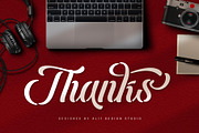 Menthox Typeface, a Script Font by alit design (Thumbnail 15 of 15)