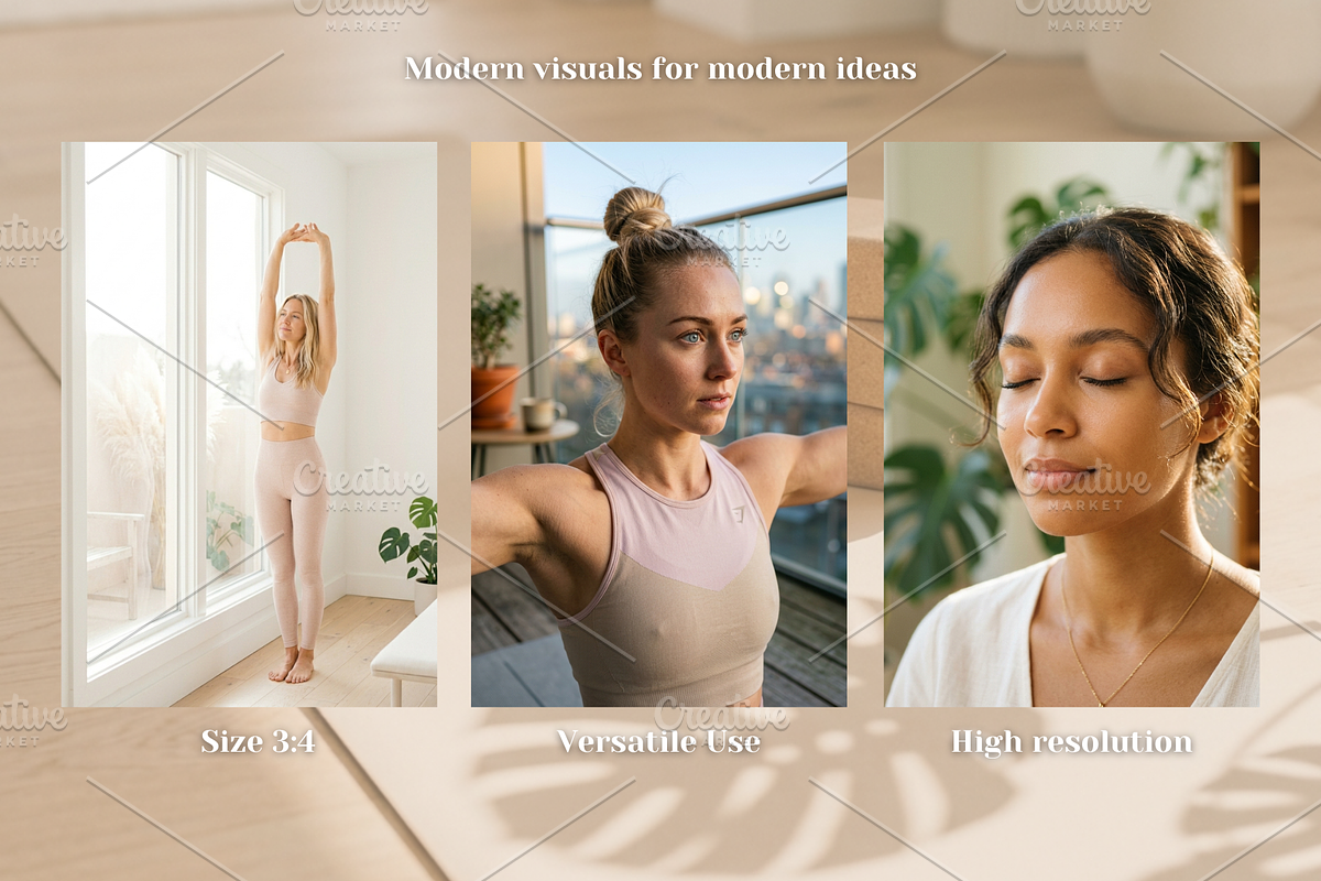 Yoga Style Stock Images –Wellness, a Beauty & Fashion Photo by MarkoPresets (Photo 4 of 11)