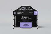 Modern Tent Mockup PSD, a Merchandise Mockup by Akrinity Digital (Thumbnail 2 of 4)