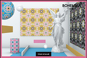 Bohemian vector patterns, a Pattern Graphic by Designnina Shop (Thumbnail 6 of 6)