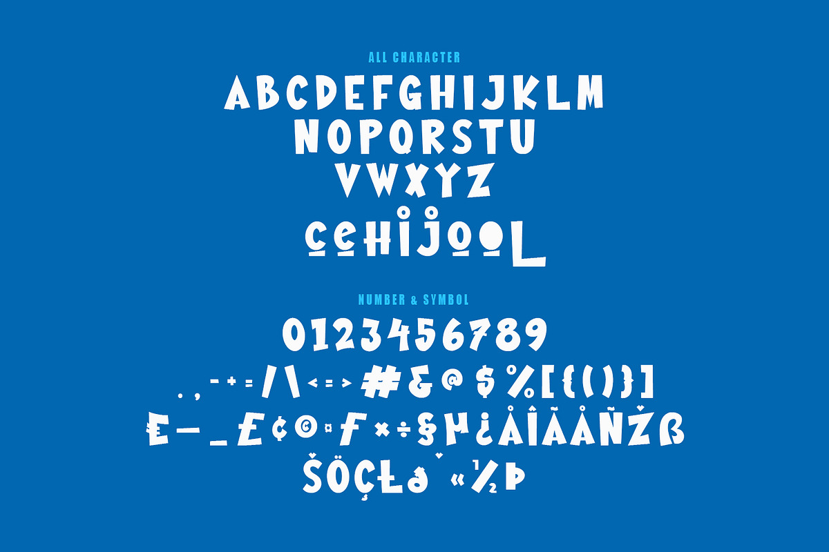 Hey Luno Fun Cartoon Font, a Sans Serif Font by Maulana Creative (Photo 7 of 7)