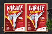 Karate Class Academy Flyer Template, a Flyer Template by Boostock (Thumbnail 6 of 6)