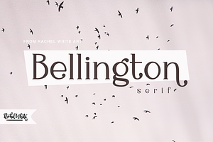 Bellington, A Charming Serif Font