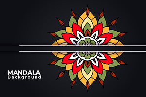 Premium Multi-Color Islamic Pattern, a Background Graphic by hkmonir