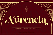 Nurencia Decorative Display Font