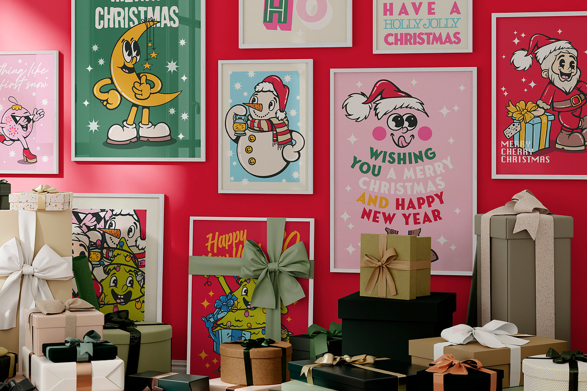 2025 Christmas Posters, a Poster Template by Alina Sh (Photo 9 of 10)