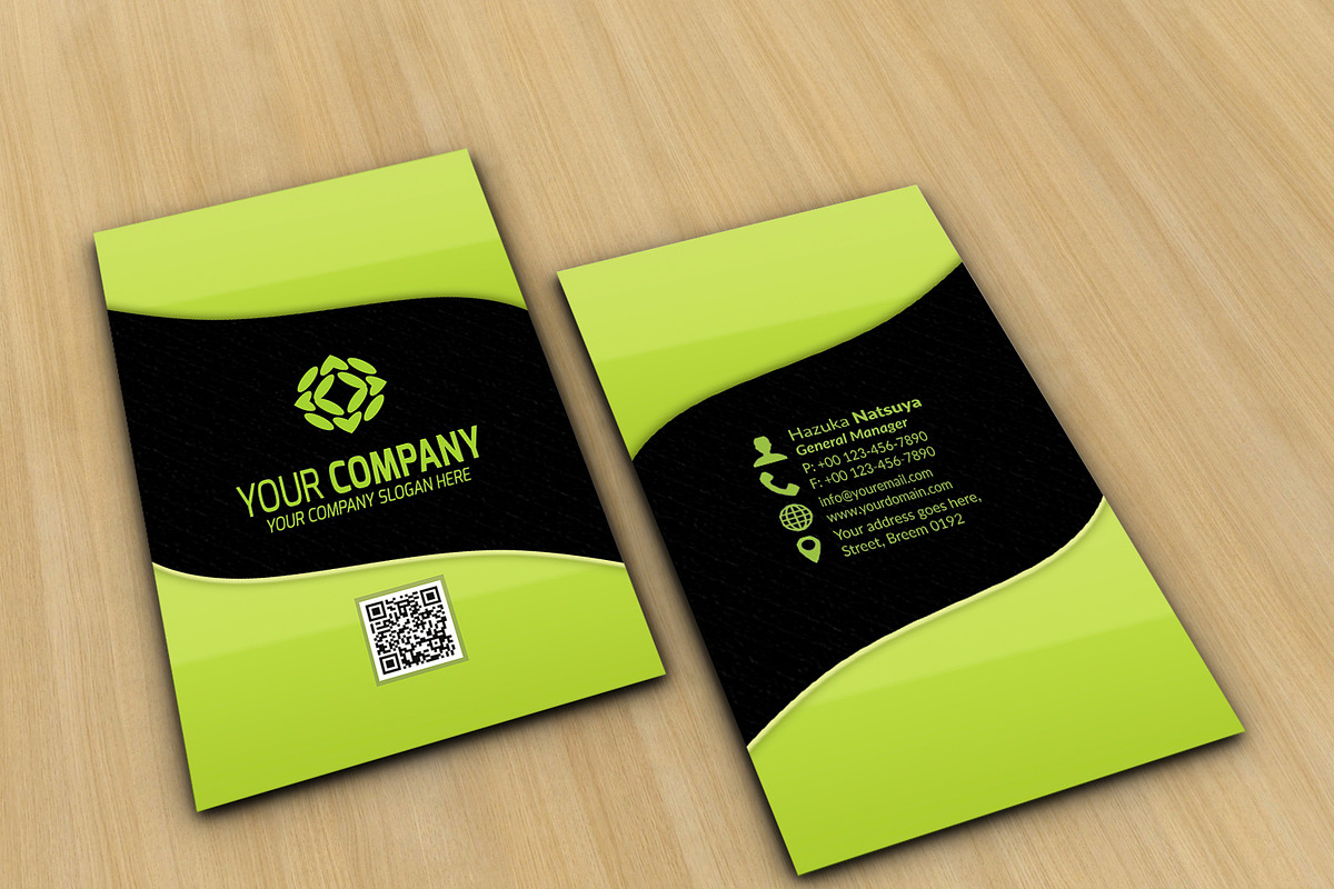 Modern Corporate Business Card Vol 4, a Business Card Template by Canallus