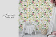 Spring Botanical Floral Pattern, a Pattern Graphic by SirenaArt (Thumbnail 16 of 17)