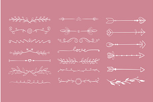 cute dividers borders, an Illustration by studiogstock