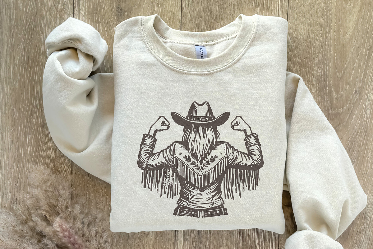 Empowered Cowgirl PNG, Strong, an Illustration by SharpMarketplace (Photo 8 of 9)