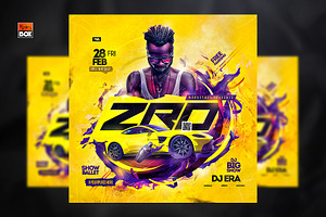 Flyer Template Rap Artist