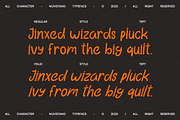 Nuvistano - Grunge Brush Font, a Font by Indotype Foundry (Thumbnail 8 of 10)