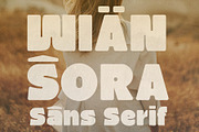 Wiansora – Bold Sans Serif Font, a Sans Serif Font by NDNL Studio (Thumbnail 1 of 10)
