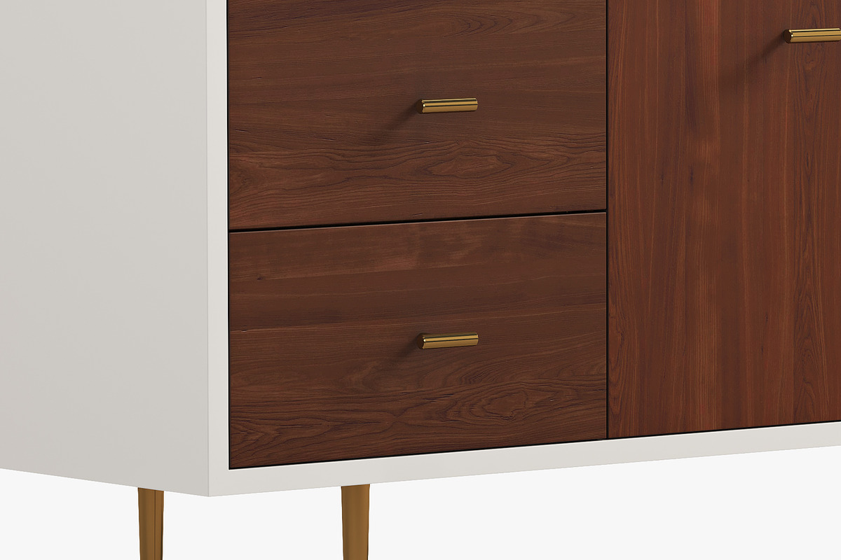 Joybird Aaro Small Media Console, a Furniture 3D Model by 3dmitruk (Photo 5 of 10)