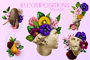 Modern Antique Collage Creator 200+, an Object Graphic by CatJello Graphics (Thumbnail 2 of 15)
